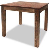 vidaXL Table de Salle à Manger Bois de Récupération Massif