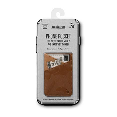 IF Bookaroo Phone Pocket - Brown