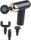 Overige Merken Mesa Products International B.V. Massage Gun – Spiermassage Apparaat – 6 Snelheden – 4 Massagekoppen – Oplaadbaar via USB-C – Zwart/Goud