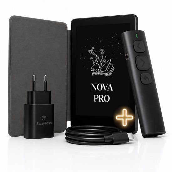 SwayTosh Comfort Bundel E-Reader Nova Pro + Nova Remote