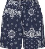 ONLY Meisjes Bermuda shorts ONLMURA AMBEL PULL UP BAND SHORTS WVN - Viscose - Taille M - Naval Academy