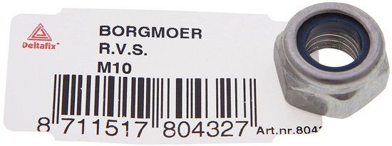 Deltafix Borgmoer m8 rvs