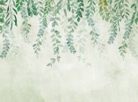 A.S. Création Ranken-behang aquarel groen