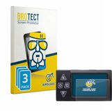 BROTECT Screenprotector 3 Stuks voor Buachois Bike Computer Beschermglas transparant