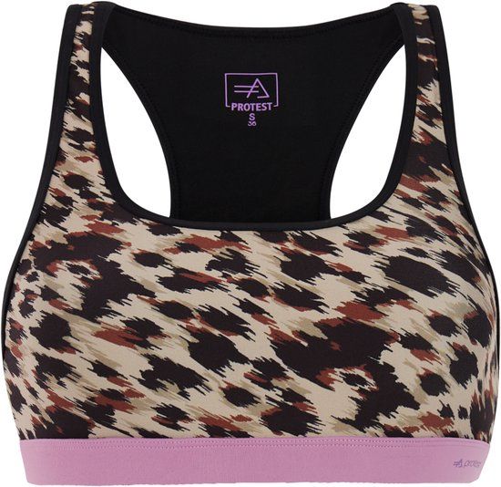 Protest PRTOdd - Outdoor singlet Dames - Slim fit - Mouwloos - Bruin