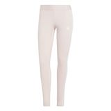 Adidas 3-Stripes Cotton Legging Dames - Maat XS - Lichtroze/Wit