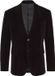 WE Fashion Blazer slim fit en velours Marron foncé 46