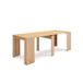 INNOVATION HOME FURNISH S.L. - Skraut Home - Table console extensible jusqu'à 237 cm - Dimensions fermées : 78 x 90 x 50 cm - Matériau résistant - Chêne - Idéal pour votre salle à manger, salon ou bureau…