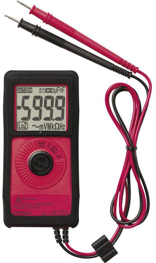 Beha Amprobe PM55A Multimeter Digitaal CAT II 600 V, CAT III 300 V Weergave (counts): 6000