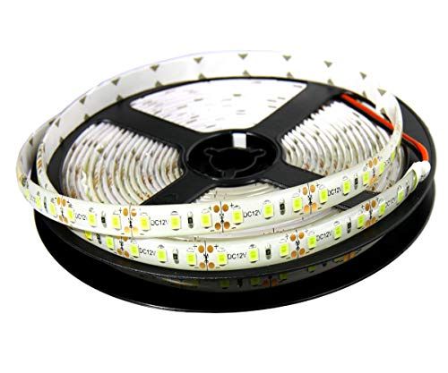 JANDEI - LED-strip 12V 3000K 600LED-spoel 5 meter IP65 Buiten SMD2835