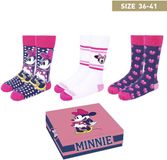 Merkloos CERDA' Minnie Mouse Sokken Geschenkdoos - Maat 36-41