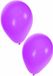 Bellatio Decorations ballonnen - 10x stuks - paars - 27 cm
