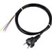 Conrad Sygonix SY-5043490 Stroom Aansluitkabel Zwart 1.50 m