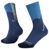 BUFF Merino Midweight Crew Socks, Unisex, Blauw, Sokken, maat: 39-41