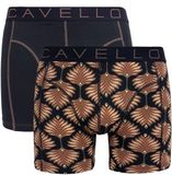 Cavello Heren 2-pack Boxershorts CB24010 Meerkleurig Gebloemd Katoen/Elastaan Maat L