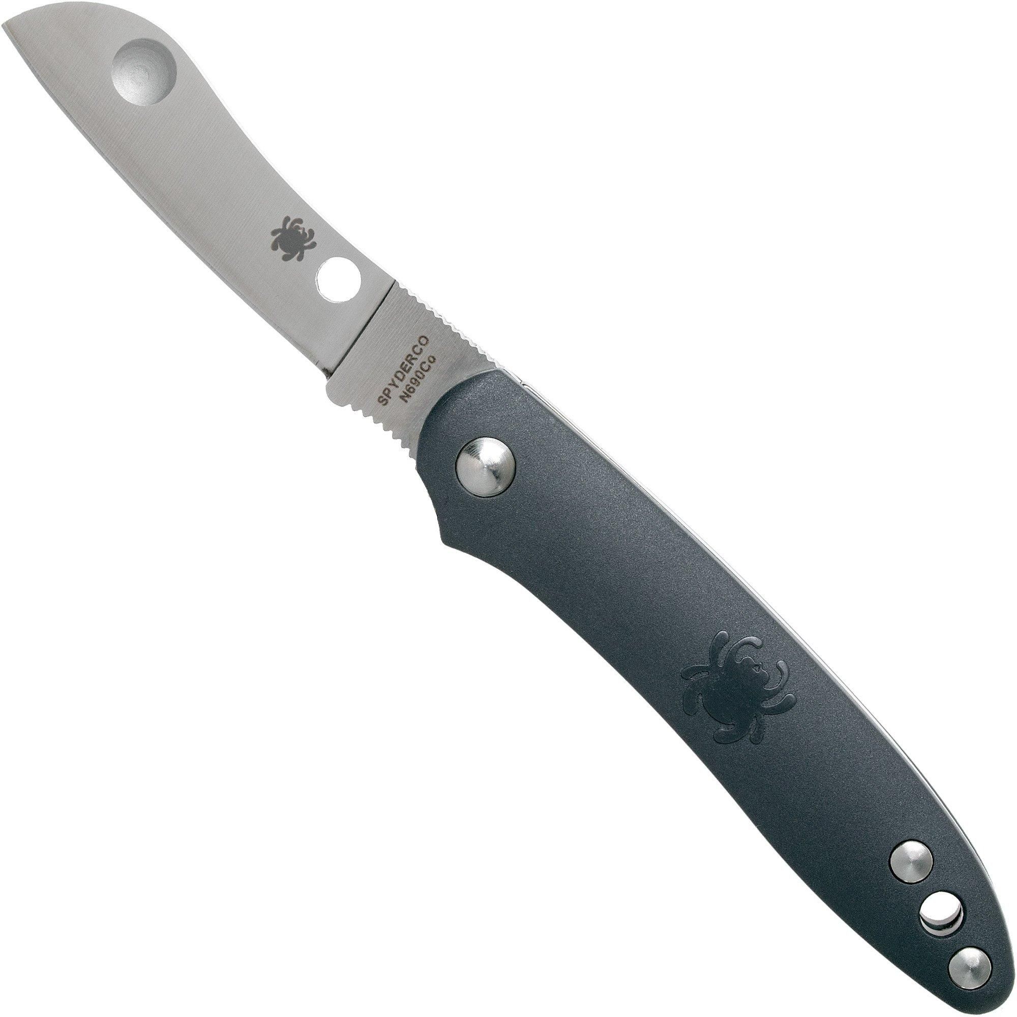 Spyderco Roadie Grey C189PGY zakmes - 0716104010264