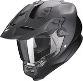 Scorpion ADF-9000 Air Solid Mat Parel Zwart Adventure Helm - Maat S