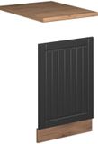 Vicco Frontpaneel Fame-Line, Donkergrijs/Goudkleurig Eiken, 45 cm