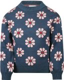 Koko Noko Meisjes Trui - Key largo - Blauw - Maat 86