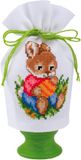 Vervaco Eierhoedje kit - Pasen - PN-0013641 - Borduren
