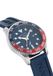 Nautica Pacific Beach NAPPBF144 Heren Quartz Horloge Blauw Siliconen Band 43mm