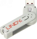 Lindy 40624 USB Port Lock Key White