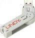 Lindy 40624 USB Port Lock Key White