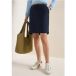 cecil Icecat Knielange rok met taillebanddetail