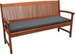 Beautissu Loft BK Bankkussen 150 x 48 x 5 cm Tuinbank Kussens - Antraciet