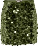Only Rok Onljadel Sequins Skirt Wvn 15336231 Spjagnum/w.sphagnu Dames Maat - M
