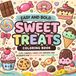 Easy and Bold Sweet Treats Coloring Book