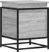 vidaXL Opbergbox met deksel, grijs Sonoma, 40x40x51,5 cm