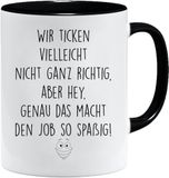 Grappige mok werk | spreuk mok kantoor | cadeau collega verjaardag | mok voor collega | grappige spreuken mok