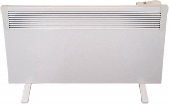 Tesy Handzame Electrische verwarming convector 1500 Watt met thermostaat en voetsteunen