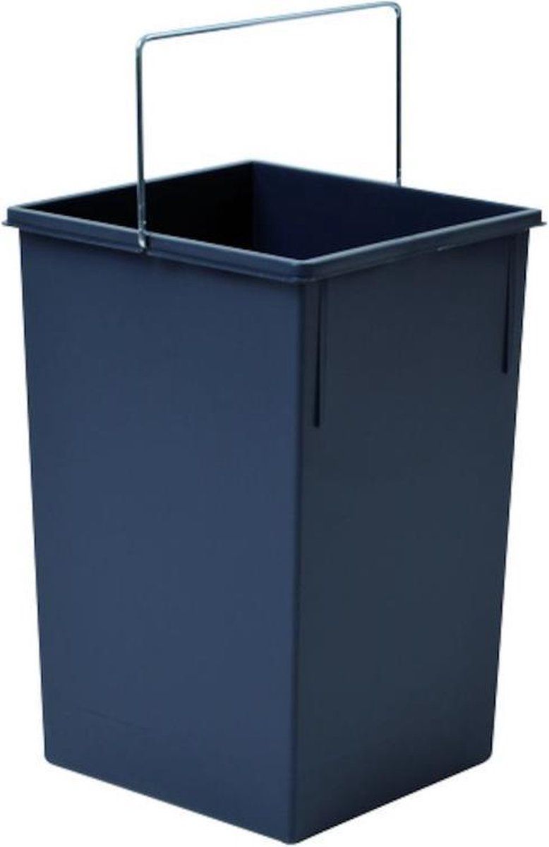 Hailo Afvalemmer 15 liter RVS