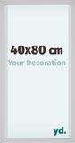 Your Decoration Cadre photo 40x80 cm Aluminium Blanc Virginia