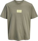 JACK & JONES JJFRANK TEE SS CREW NECK Hommes T-shirts L Coton Vetiver Printemps/Été 2026