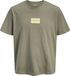 JACK & JONES JJFRANK TEE SS CREW NECK Hommes T-shirts L Coton Vetiver Printemps/Été 2026