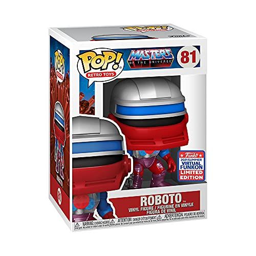 POP! Retro Toys Masters of The Universe 81 Roboto 2021 Summer Funcon - 0889698555531