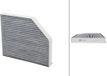 HELLA Filtre d'habitacle avec charbon actif, 279 x 238 mm, convient entre autres pour AUDI Q5