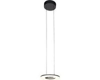 Steinhauer Exclusive Soleil Hanglamp - Zwart - Ø 32cm - LED - 4000lm - 2700K