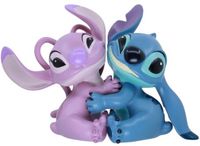 Enesco Disney Showcase Collection - Stitch And Angel Boekensteunen 14 cm