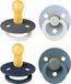 BIBS Colour Fopspeen - 6-18 mnd - 4-pack - Deep Space/Petrol/Iron Glow/Baby Blue Glow