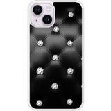 iPhone 14 Strass Bedrukt Siliconen Hoesje