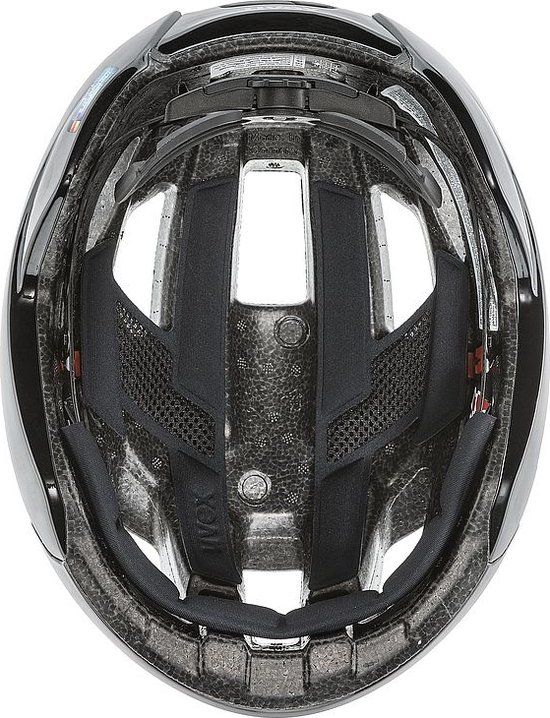 uvex Rise Fietshelm All Black - Unisex - Maat S (52-56)