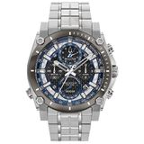 Bulova Horloge Mannen Zilverkleurig Ø 46 - 98B316