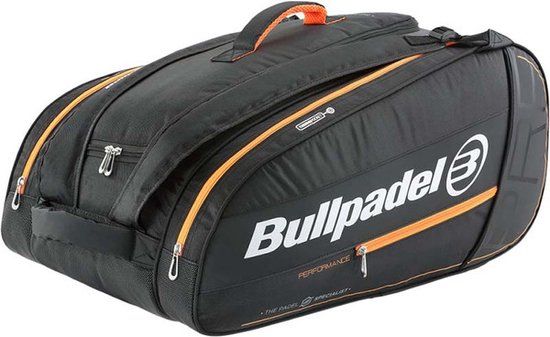 Bullpadel Bag Performance BPP-22014 Padeltas Zwart Oranje