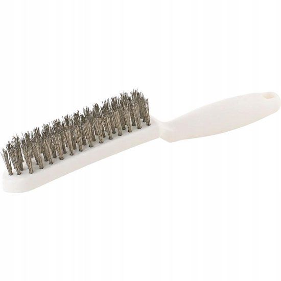 Lessmann Handborstel Inox Goffdraad 4-Rijig