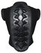 Protectwear Rugbeschermer vest voor motorfiets/motorcross, downhill/BMX, snowboard en andere sporten, zwart, S/M