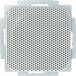 Opus 560.603.02, zuiver wit UP-luidspreker met afdekking